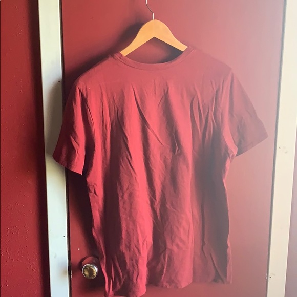 Burgundy Nike “Just Do It” Script Tee (Medium) - Picture 3 of 3